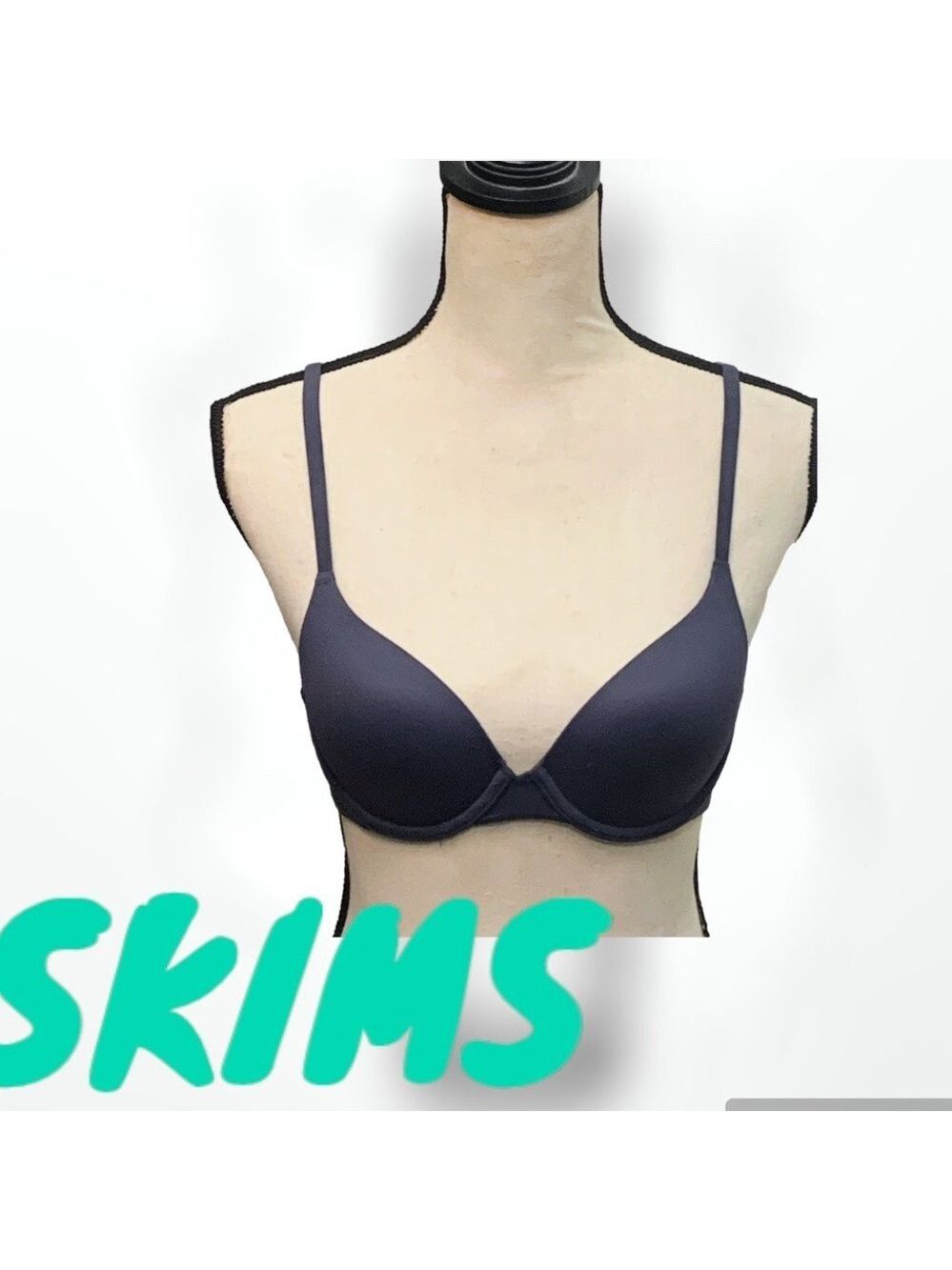 SKIMS T-Shirt bra Deep royal